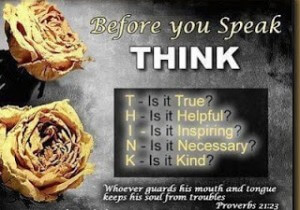 Think Before You Speak[1]